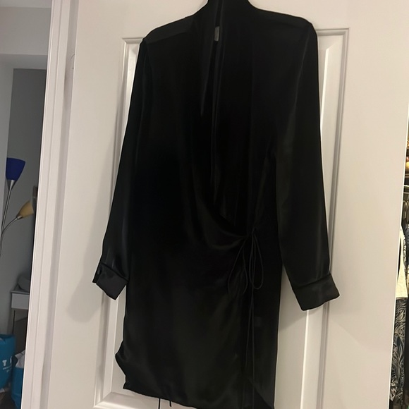 Mason velvet wrap dress - Picture 1 of 8